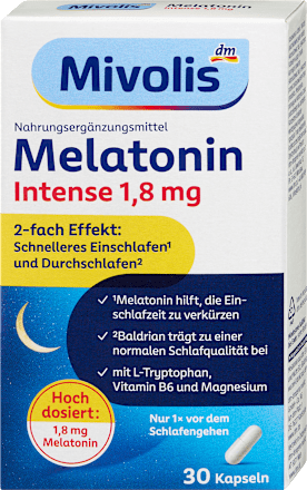 Melatonin Intense Kapseln 30 St, 23 g