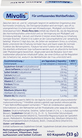 Meno Aktiv Kapseln 60 St, 33 g