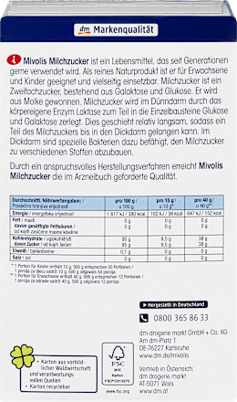 Lactose, 0,5 kg