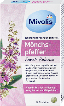 Monnikspeper tabletten 60 stuks, 15 g