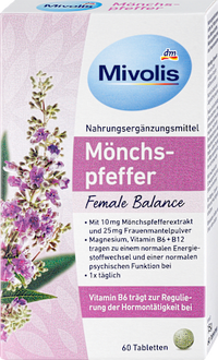 Monnikspeper tabletten 60 stuks, 15 g