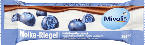 Wei reep bosbessensmaak, 35 g