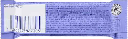 Molke-Riegel mit Heidelbeer Geschmack, 35 g