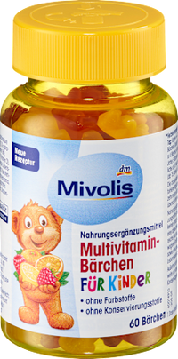 Multivitamine Beren voor Kinderen 60 stuks, 120 g