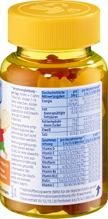 Multivitamin-Bärchen für Kinder 60 St, 120 g