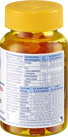 Multivitamine Beren voor Kinderen 60 stuks, 120 g