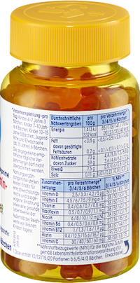 Multivitamine Beren voor Kinderen 60 stuks, 120 g