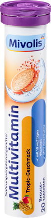 Mivolis Multivitamine Bruistabletten, 20 St 82 g