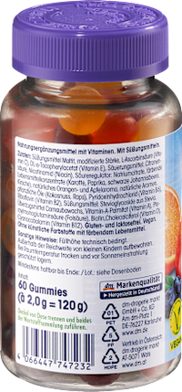 Multivitamine Gummies 60 stuks, 120 g