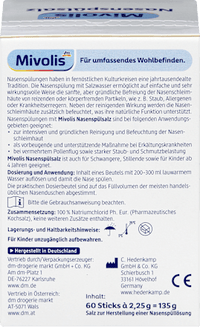 Nasenspülsalz 60 Sticks, 135 g