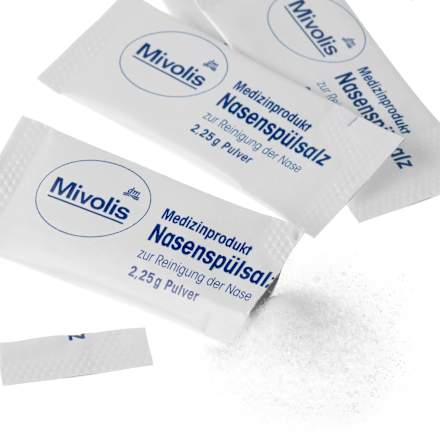 Nasenspülsalz, 60 St Mivolis