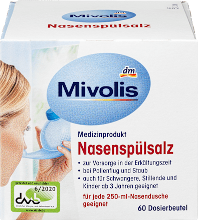 Nasenspülsalz, 60 St Mivolis