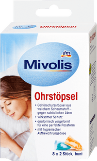 Ohrstöpsel, 16 St Mivolis