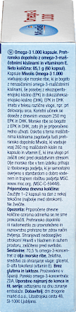 Omega-3 1000, Kapseln 60 St, 85,1 g Mivolis
