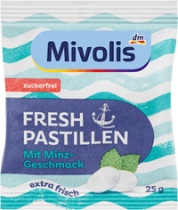 Pastillen, Fresh Minze, zuckerfrei, 25 g
