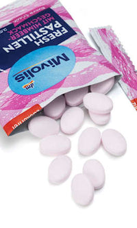 Pastilles, framboos, suikervrij, 25 g