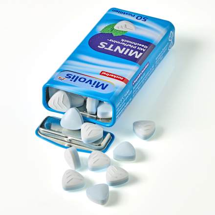 Pastillen, Mints Pfefferminze, 35 g
