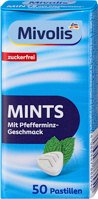 Pastillen, Mints Pfefferminze, 35 g