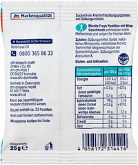 Mivolis Pastilles, munt, suikervrij, 25 g