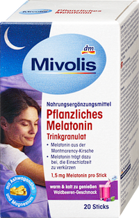 Pflanzliches Melatonin Trinkgranulat 20 St, 44 g