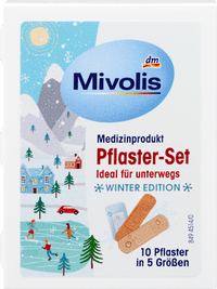 Pflaster-Set Winteredition, 10 St Mivolis