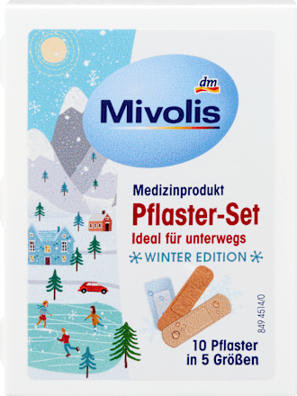Pflaster-Set Winteredition, 10 St Mivolis