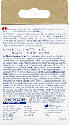 Pflasterstrips Elastisch Blume, 20 St