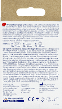 Pflasterstrips für Kinder Tiermotive, 20 St