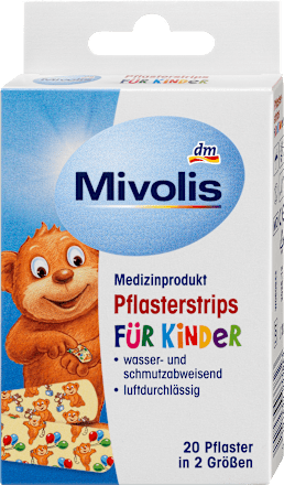 Pflasterstrips für Kinder, 20 St Mivolis
