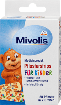 Pflasterstrips für Kinder, 20 St Mivolis