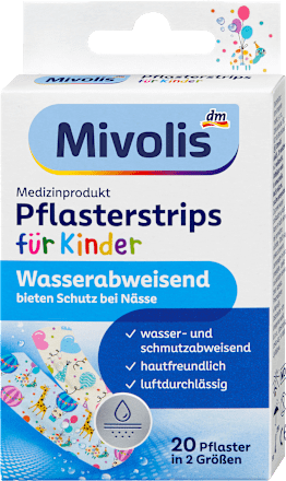 Pflasterstrips für Kinder, 20 St