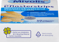 Mivolis Pflasterstrips Wasserabweisend, 40 St