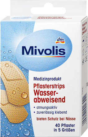 Pflasterstrips Wasserabweisend, 40 St