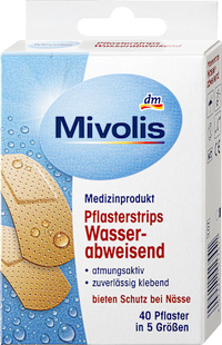 Pflasterstrips Wasserabweisend, 40 St