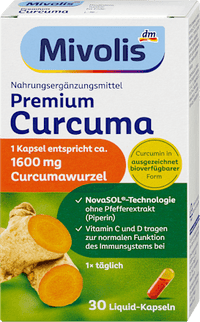 Premium Curcuma Liquid-Kapseln 30 St, 19 g