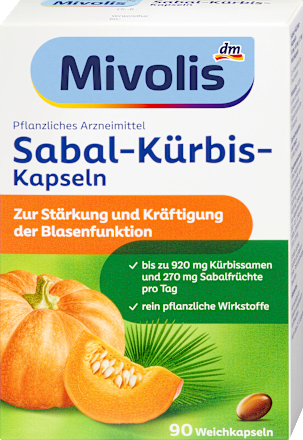 Sabal Kürbis Kapseln, 90 St