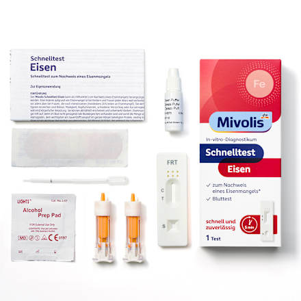 Schnelltest Eisen, 1 Anwendung, 1 St