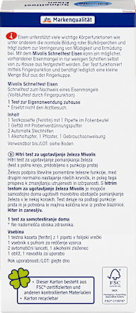 Mivolis Snelle ijzertest, 1 applicatie, 1 stuk