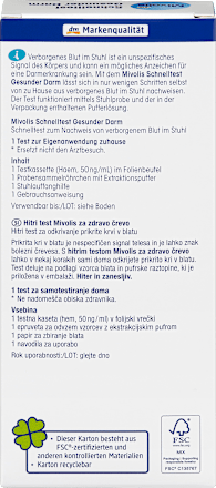 Sneltest Gezonde darm, 1 applicatie, 1 st.