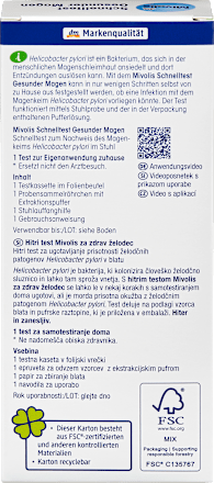 Sneltest Gezonde Maag, 1 applicatie, 1 st.