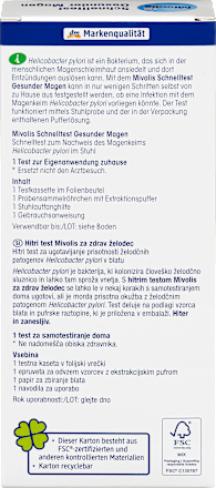 Sneltest Gezonde Maag, 1 applicatie, 1 st.