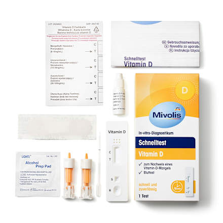 Snelle vitamine D-test, 1 applicatie, 1 stuk