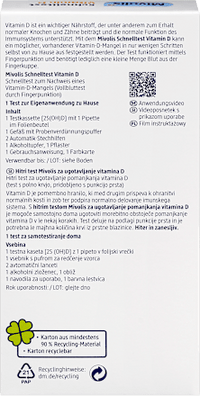 Schnelltest Vitamin D, 1 Anwendung, 1 St
