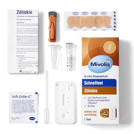 Sneltest voor coeliakie, 1 applicatie, 1 stuk