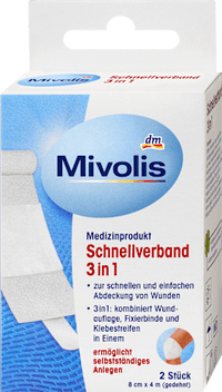 Schnellverband 3in1, 2 St