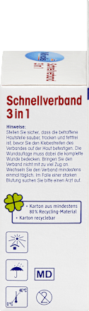 Schnellverband 3in1, 2 St