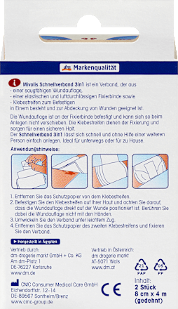 Schnellverband 3in1, 2 St