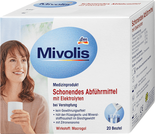 Schonendes Abführmittel Beutel, 20 St Mivolis