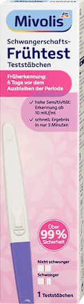 Schwangerschaftsfrühtest Stäbchen, 1 St