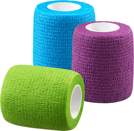 Mivolis Selbsthaftende Bandage, 6 cm x 5 m (gedehnt), 1 Rolle, 5 m